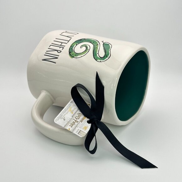 Rae Dunn Harry Potter Coffee mugs with Sorting Hat Glass Lid | Set of 4 - Picture 12 of 12